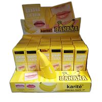 Бальзам для губ увлажняющий Karite Banana Lip Balm Remove Dead Skin & Moisturize Lips, 9 мл.