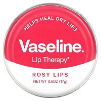 Vaseline, Lip Therapy, розовые губы, 17 г (0,6 унции)