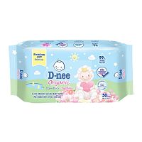 D-nee Baby Wipes Organic Sakura 50'S(Mix)