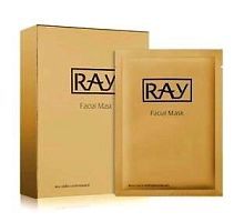 Маска омолаживающая для лица с Коллоидным Золотом Ray Facial Mask Gold, Таиланд