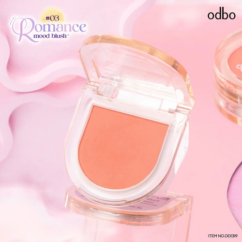 ODBO Romance Mood Blush 2.8g фото 5 ODBO Romance Mood Blush 2.8g фото 5