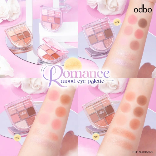 ODBO Romance Mood Eye Palette 6g фото 2