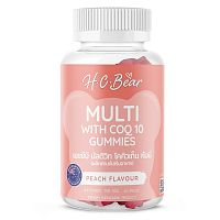 H.C Bear Multi with Co-Q10 Gummies 60 Pieces