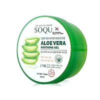 SOQU Deep Sea Water Moisture Aloe Vera Soothing Gel 100ml
