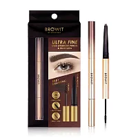 Browit Ultra Fine Duo Eyebrow Pencil & Mascara 0.16g+1.26g