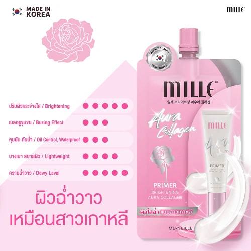 Mille Brightening Aura Collagen [6g x 6 Sachets] фото 3