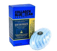 Мыло с Коллагеном из экстракта Морских Водорослей Madame Heng Collagen Blue Ozean Soap, 80 гр., Таиланд