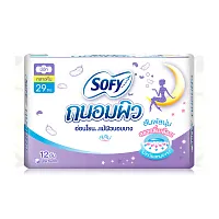 Sofy ผ้าอนามัย Tanom Piw Night Slim Wing [29cm x 12pcs]