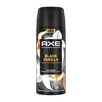 Axe Deodorant Body Spray Black Vanilla Premium 135 Ml. สเปรย์ ลดเหงื่อระงับกลิ่นกาย