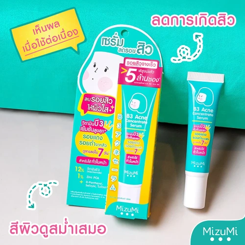 MizuMi B3 Acne Concentrate Serum 13g фото 2 MizuMi B3 Acne Concentrate Serum 13g фото 2
