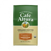 Cafe Altura, органический кофе, утренняя смесь, цельные зерна, средняя обжарка, 567 г (20 унций)