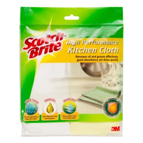 Scotch-Brite Kitchen Cloth  Pack2