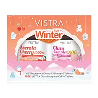 VISTRA Box Set Fairy Winter [Acerola Cherry 1000Mg 45 Tablets + Gluta 800Mg 14 Tablets]