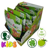 Детский мармелад от запоров с пробиотиком и клетчаткой Handy Herb Gummy Fiber Flow Probiotic Kiods вкус яблока и йогурт
