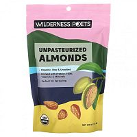 Wilderness Poets, Unpasteurized Almonds, Unsalted, 8 oz (226 g)