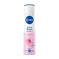 Nivea Spray Extra Bright Hokkaido Rose Deep Serum 150 Ml. สเปรย์ระงับกลิ่นกาย
