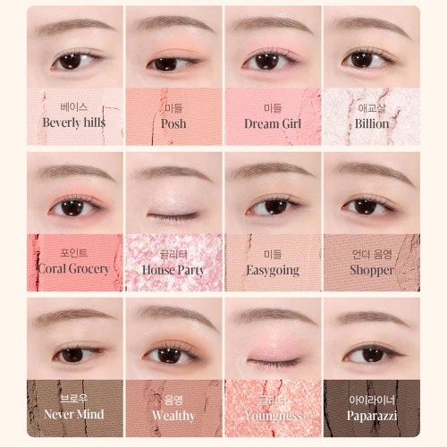 ESPOIR Eye Core Palette 9g фото 3
