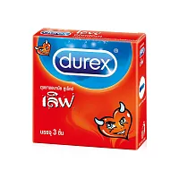 Durex Dual Pleasure Condom 56mm [3pcs]