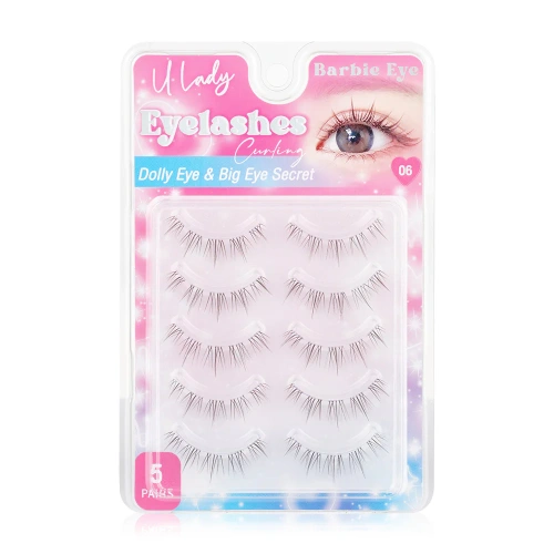 U Lady Eyelash Barbie 5 Pairs