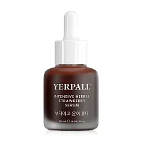 Yerpall Set 2 Item Intensive Herbal Strawberry Serum 15g + Ginseng Hya Vitamin Night Cream 10g