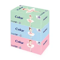 Cellox Facial Trendy Box [80 Sheets x 3pcs]