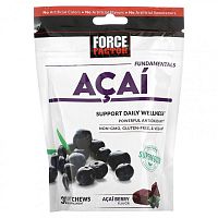 Force Factor, Fundamentals, асаи, 30 жевательных таблеток