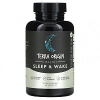Terra Origin, Healthy Sleep & Wake, 60 Capsules