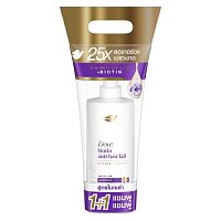 Dove Micellar Shampoo Biotin Anti-Hair Fall 360 Ml.Twin Pack