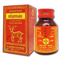 Панты марала, экстракт рога оленя Antler Pills, 150 драже. Таиланд