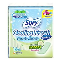 Sofy Cooling Fresh Natural Silm Scented 16 Pcs.