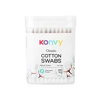 Konvy Cotton Swabs Double Purpose 100pcs