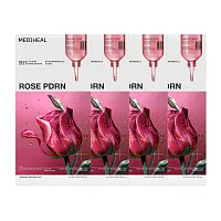 Mediheal Rose PDRN Essential Mask Healthy Glow Box [24ml x 4pcs]