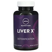 MRM, Nutrition, Liver X, 60 веганских капсул