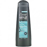 Dove, Men + Care, шампунь и кондиционер 2 в 1, восстанавливающее действие, эвкалипт и береза, 355 мл (12 жидк. Унций)