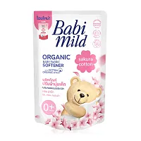 Babi Mild Organic Baby Fabric Softener Pink Floral Cotton 570ml