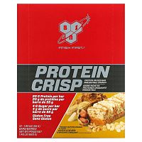 BSN, Protein Crisp, кранч с арахисовой пастой, 12 батончиков, 56 г (1,97 унции) каждый