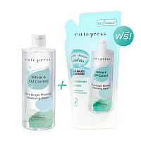 Cute Press Pure Origin Micellar Cleansing Water 500ml + Refill 500ml