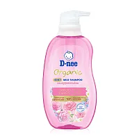 D-nee Organic 2in1 Mild Shampoo Smooth & Shiny Hair 380ml