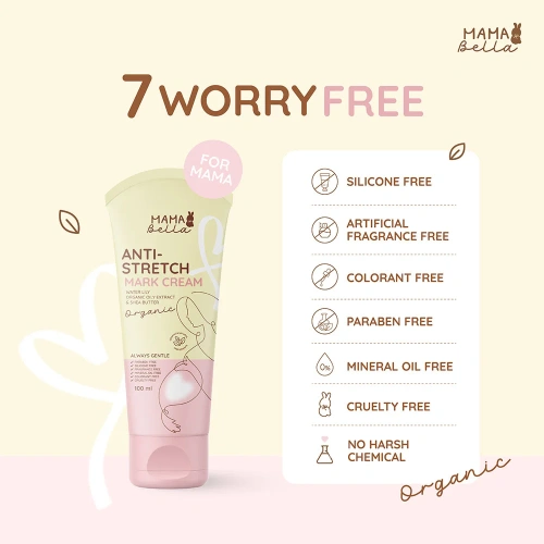 Mamabella Anti-Stretch Mark Cream 100ml фото 4
