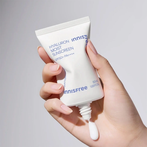 Innisfree Hyaluron Moist Sun SPF50+ PA++++ 50ml фото 3 Innisfree Hyaluron Moist Sun SPF50+ PA++++ 50ml фото 3