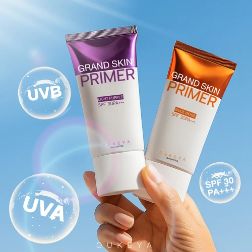 OUKEYA Grand Skin Primer Light Purple 30g фото 3