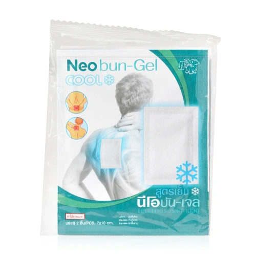 Neobun-Gel Analgesic Plaster Cool 2pcs [7x10cm]