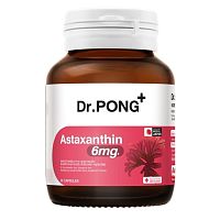 Dr.Pong Astaxanthin 6 mg. 30 Capsules