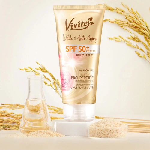 Vivite White & Anti-Aging Body Serum 150ml фото 2 Vivite White & Anti-Aging Body Serum 150ml фото 2