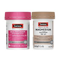 Swisse Multivit + Folic Acid 30 Tab+Swisse Magnesium  60 Tablets