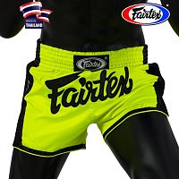 Боксерские шорты Fairtex Muay Thai Shorts BS1701, Таиланд XXXL Lime