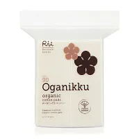 Rii 90 Oganikku Organic Cotton Pads 80pcs