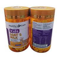 Жевательные таблетки из козьего молока Healthy Care Kids Goat Milk Vanilla Flavour, 300 таблеток, Австралия