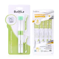 BuooLa Toothbrush For Braces With Dental Floss Stick