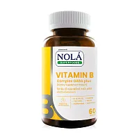 Nola Vitamin B Complex GABA Plus 60 Tablets